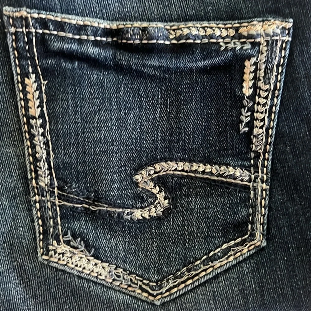 Women’s Silver Siki Skinny Blue Jeans. Size 26/29